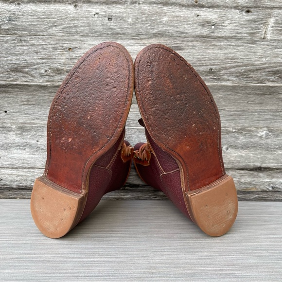 JUSTIN Kiltie Western Boots / Ws-Sz 6.5 - Picture 8 of 9